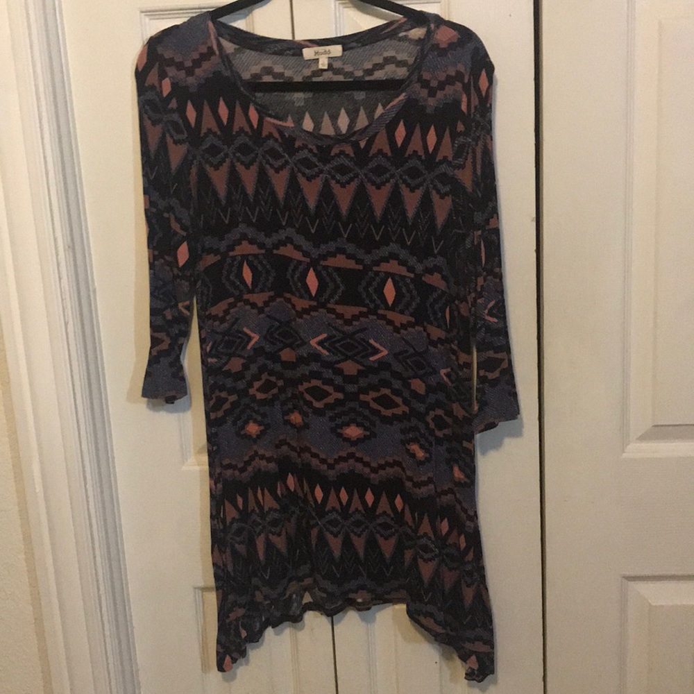 Mudd Tribal Blouse - Picture 2 of 5